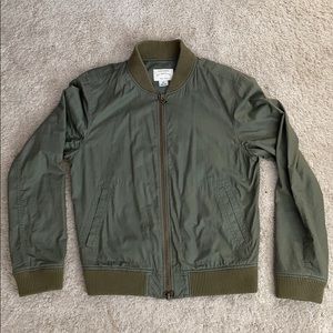 Men's Olive Bomber Jacket